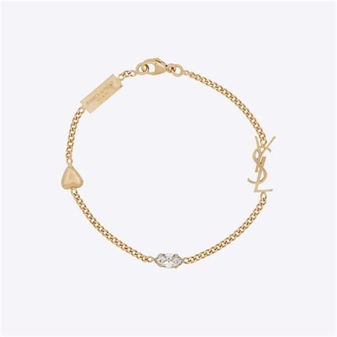 yves saint laurent charm bracelet|the saint lauren ladies braclets.